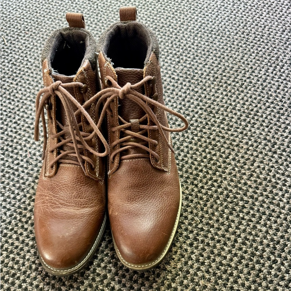 Dr. Scholl's Chief Leather Casual Lace-Up Boot Men's 10M